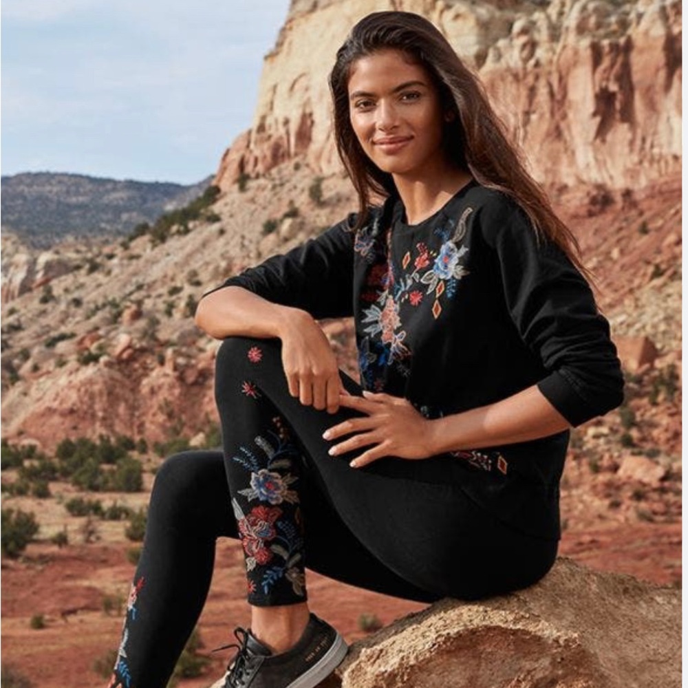 NWT Johnny Was Denali Cotton Leggings, XS